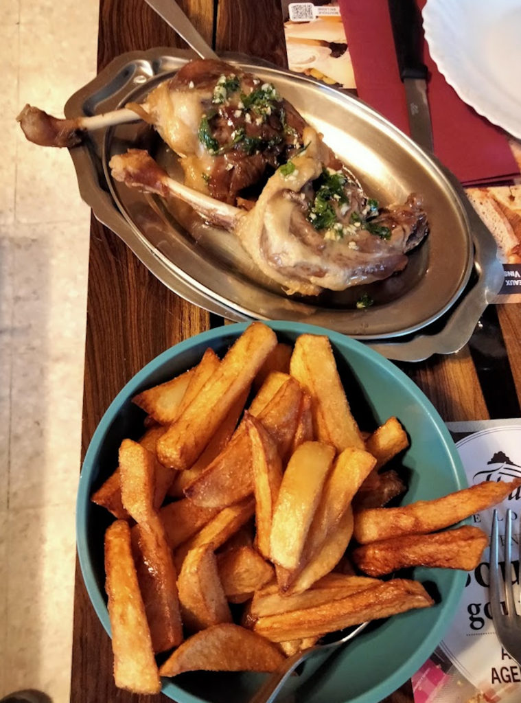 Plat restaurant l'étape