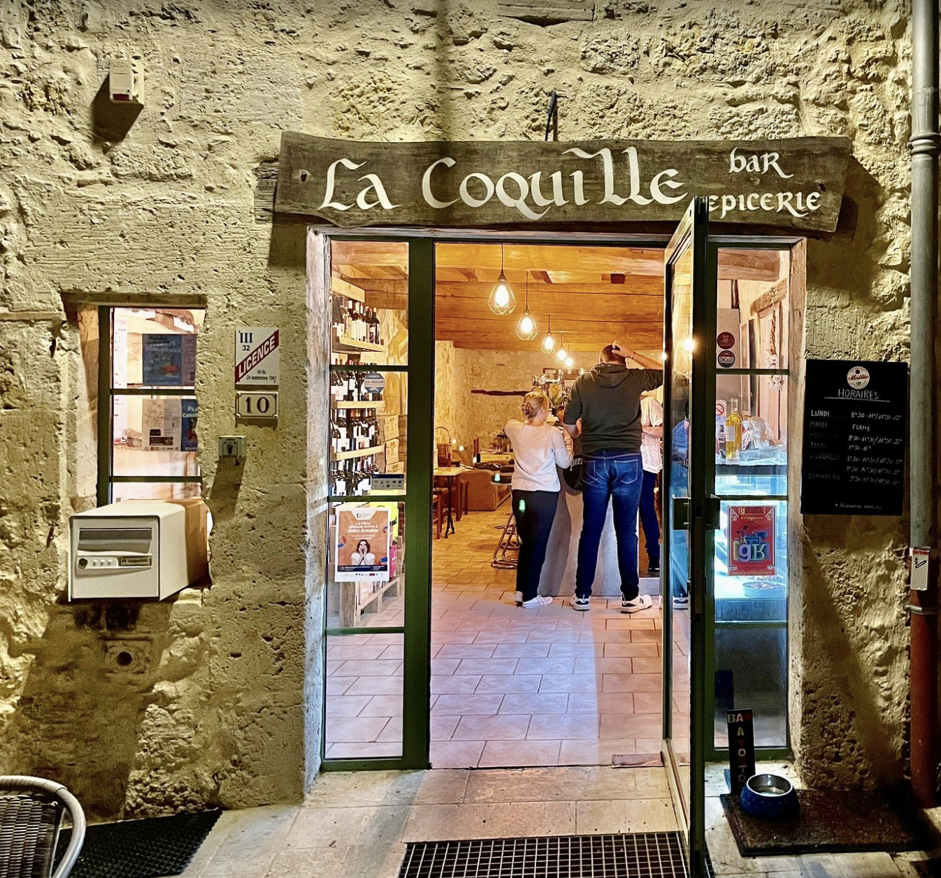 Restaurant partenaire ronde des crèches la coquille Saint-Antoine