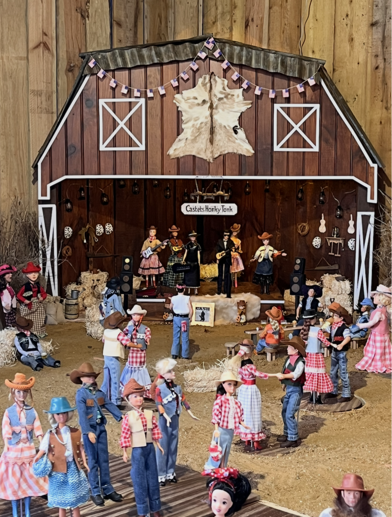 Ronde des crèches autour de Miradoux crèche country