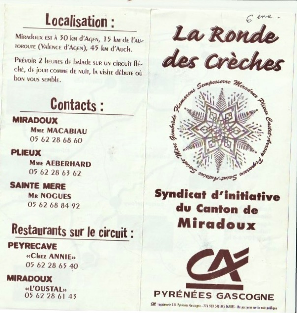 Flyer ronde des crèches 7ème édition