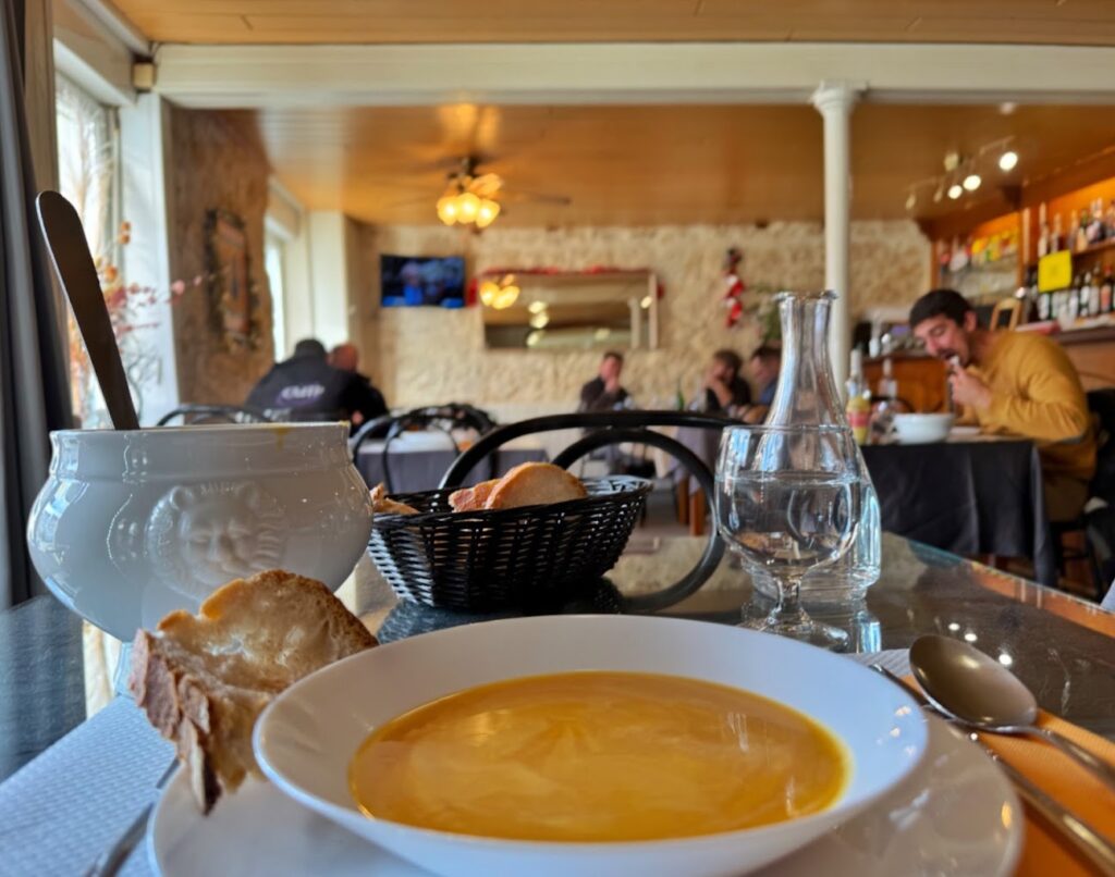 soupe restaurant l'étape