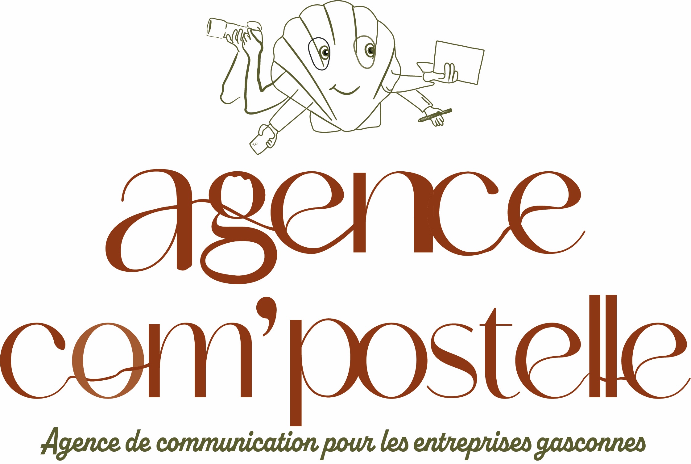 Acceuil logo agence com postelle