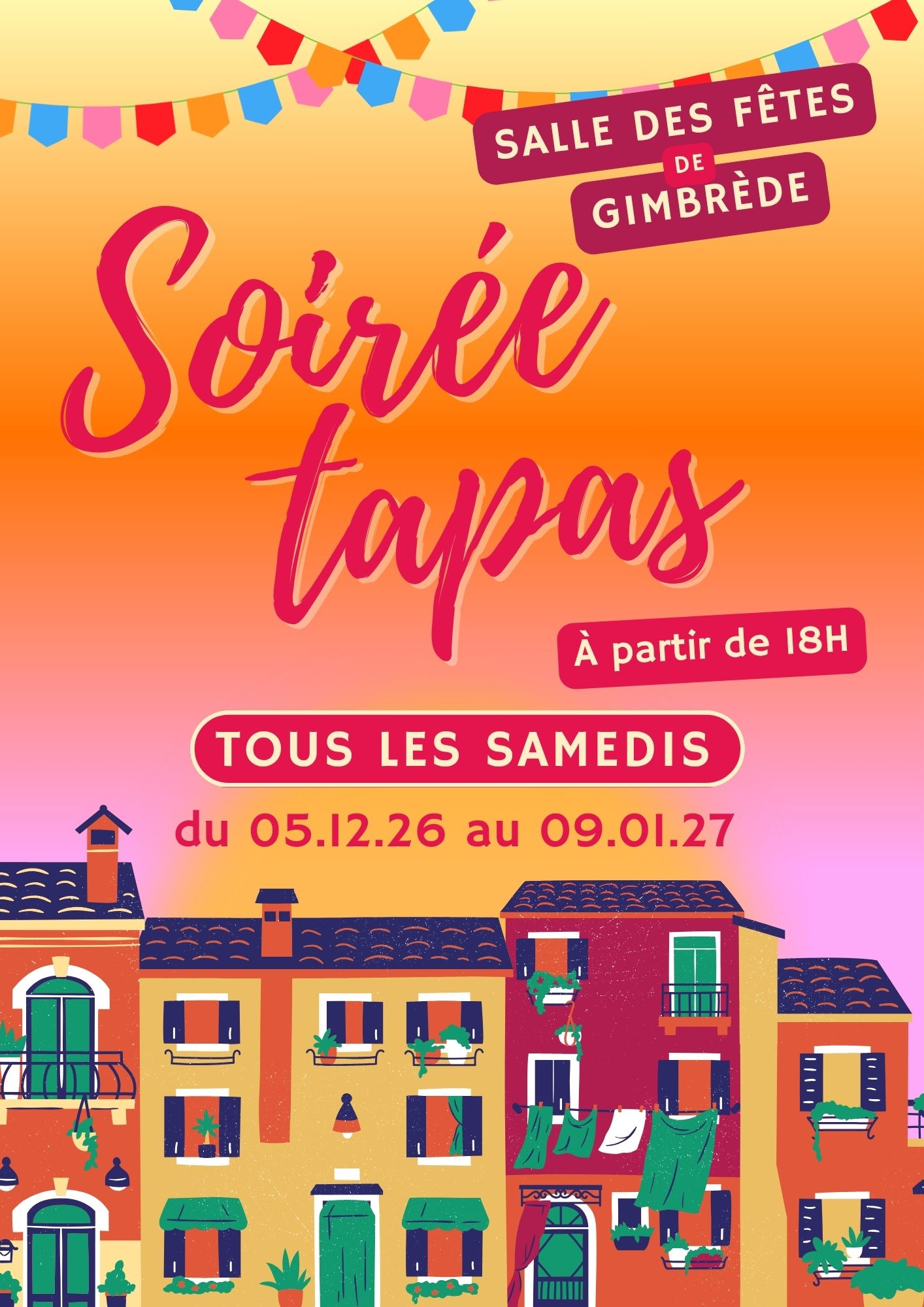 Ronde des crèches soirée tapas au village de Gimbrède tous les samedis soir